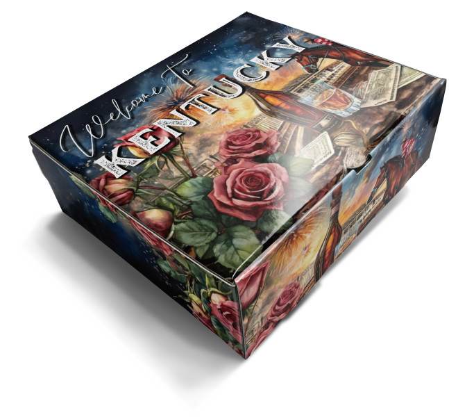 Custom Kentucky Themed Gift Boxes