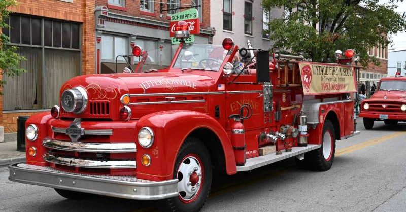 Vintage Fire Truck Vintage Fire Truck