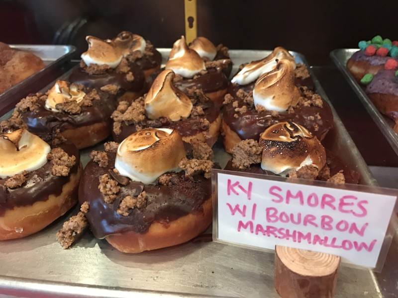 Kentucky Smores Bourbon Doughnut