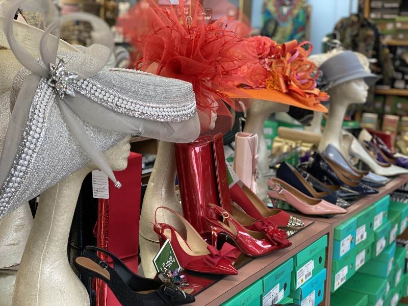 Shoes and hats store