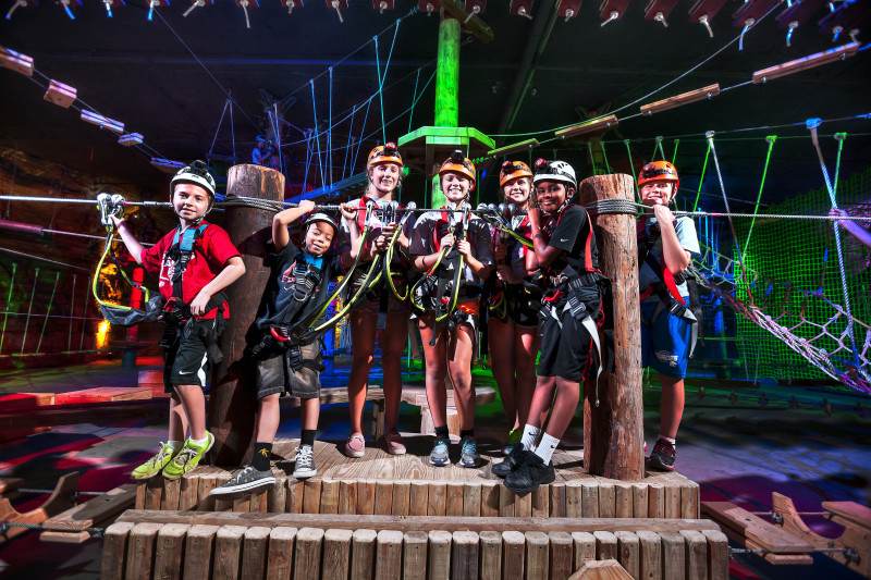 Louisville Mega Cavern & Mega Zips All Underground Ziplines & Adventure ...