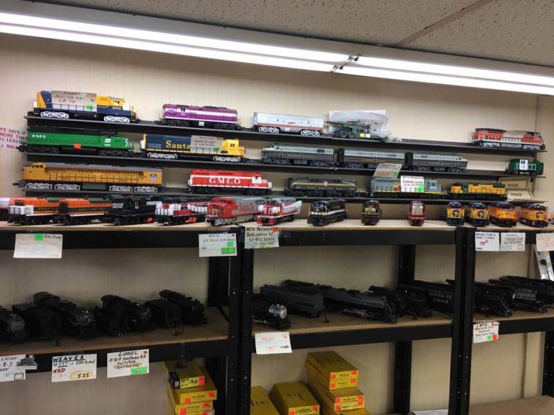 Electric train shop store
