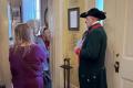 Holiday House Tour With Thomas Kincaid Village and Train Exhibit