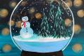 Paint and Sip: Magical Snowfall