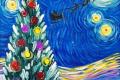 Paint and Sip: Van Gogh's Starry Christmas Eve