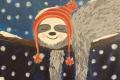 Paint and Sip: Winter Sloth