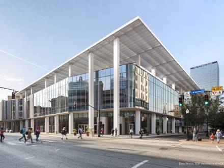 Exterior of the Kentucky International Convention Center