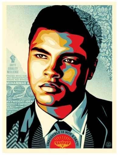 Muhammad Ali Mural by Renowned Artist Debuts Muhammad Ali Mural by Renowned Artist Debuts
