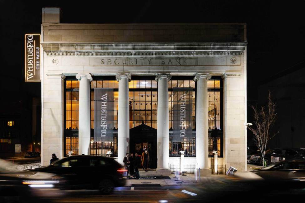 WhistlePig's Big, Bold Hospitality in a Transformed Kentucky Bank Building