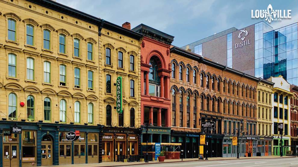 Downtown Louisville Celebrates Basketball Season