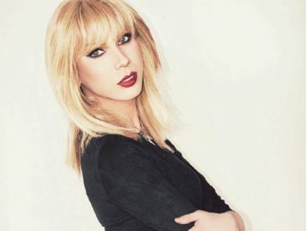 Headshot of Jade Jolie, a Taylor Swift illusionist from "RuPaul’s Drag Race”