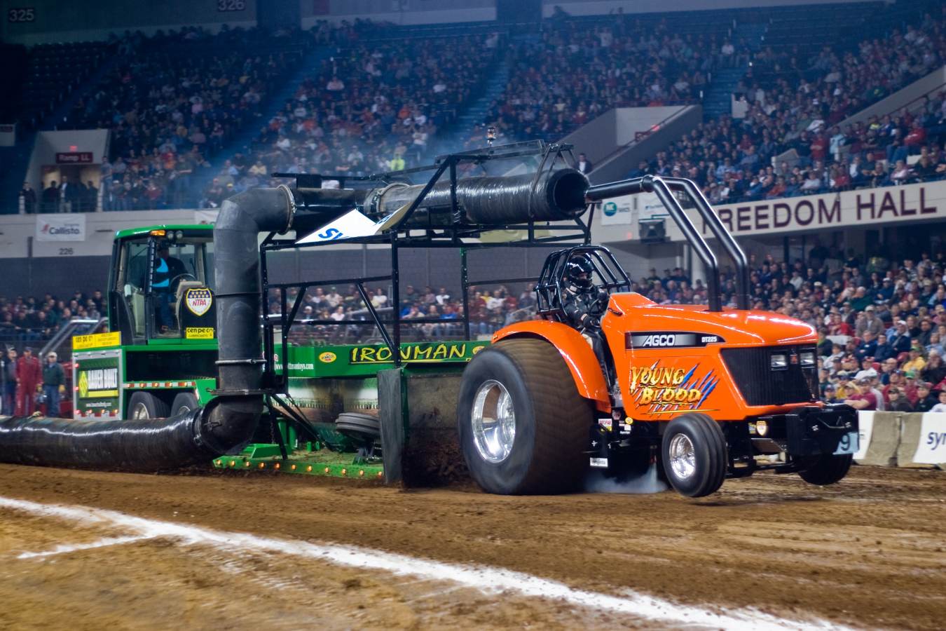 Annual National Farm Machinery Show and Championship Tractor Pull Roar