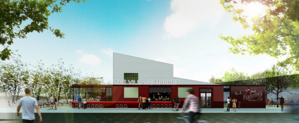New ‘Village Market’ Food Hall Concept Opening Soon in Paristown Neighborhood