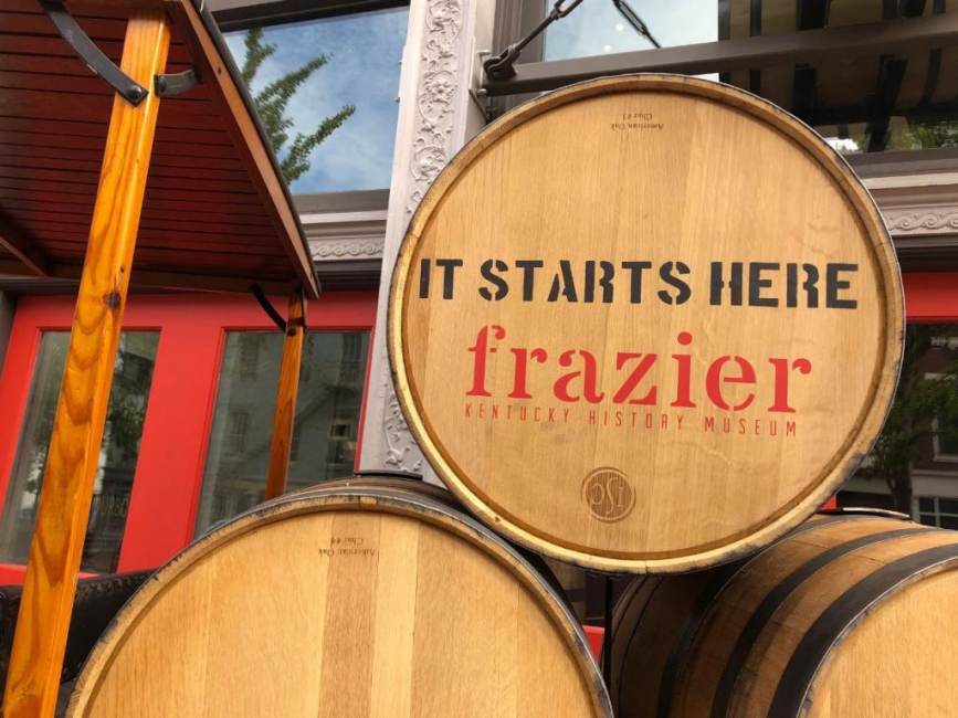 Kentucky Bourbon Trail ® Now Begins at Louisville’s Frazier History Museum Kentucky Bourbon Trail ® Now Begins at Louisville’s Frazier History Museum